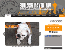 Tablet Screenshot of bulldoghavennw.org